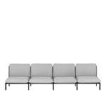 HEM - Kumo 4-seater Sofa - Porcelain - Soffor - Anderssen & Voll - Grå - Metall/Syntetiskt/Skum/Ull