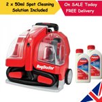 Rug Doctor Portable Spot Carpet Cleaner with 2 x 500ml Spot Cleaning Solution UK