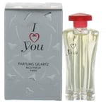 I Love You by Quartz Molyneux for Women Mini EDP Perfume Splash .17 New in Box