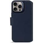 Decoded Detachable Wallet MagSafe Skinnetui til iPhone 16 Pro Max - Navy