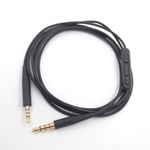 Cable de remplacement IOS audio pour casque Bose QuietComfort QC25 QC35 OE2 OE2i AE2 Noir