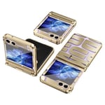 Samsung Galaxy Z Flip5 5G      Electroplasting Case    Gold