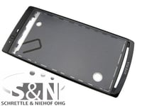 Original Sony Ericsson Xperia Arc S LT15I LT18I Boîtier Avant Colle Noir