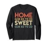 3-D Printer Home Sweet G28 XO YO ZO GCode 3D Prints Long Sleeve T-Shirt