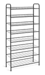 Argos Home Jorn 8 Shelf Shoe Storage Rack - Black