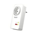 AVM FRITZ!Powerline 1220 International, adaptateur CPL 1200 Mbps (CPL, IEEE P1901, 2 x LAN Gigabit, idéal pour les applications NAS et le streaming HD)