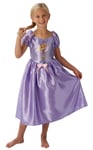 Disney Prinsessan Rapunzel Klänning till barn (Stl. 116)