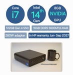 HP Z2 G9 Mini Workstation Latest Intel 14th Gen i7 512GB SSD 16GB RAM WiFi 7