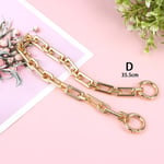 Bag Extension Chain Crossbody Purse Chain Strap Handväska DIY Met 35.5CM