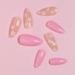 Almond Fake Nails Tekokynnet 9 9 9