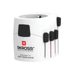 Skross Adaptateur de Voyage 6,3A Universel Blanc