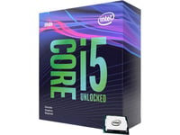 Intel Core i5 9e generation - Core i5-9600KF Coffee Lake 6 coeurs 3,7 GHz (4,6 GHz Turbo) LGA 1151 (serie 300) Processeur d'ordinateur de bureau 95 W sans carte graphique