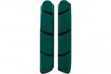 Green Road Brake Pad Inserts for Campagnolo Record Chorus Centaur Cartridge Shoe