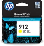 Hp Blæk Gul 912 300 Pages - Officejet Pro 8022/8024/8025