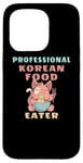 Coque pour iPhone 15 Pro Professional Korean Food Eater Alimentation Asiatique