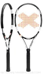 pacific X Force PC-0067.03.11 Raquette de Tennis avec Housse Noir/Blanc 3 : (4 3/8)