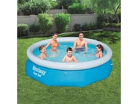 Bestway Fast Set 57266, 3638 L, Uppblåsbar Pool, Blå, 8,31 Kg