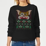 Gremlins Ugly Knit Women's Christmas Jumper - Black - 4XL