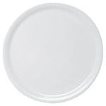 Excelsa Napoli Assiette à Pizza 33,0 cm, céramique, Blanc