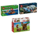 LEGO Minecraft, Harry Potter TM & Super Mario - Play set Bundle