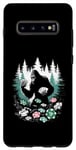 Coque pour Galaxy S10+ Bigfoot Poker - Jeu de cartes amusant Sasquatch Lover