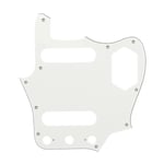 Musiclily Pro 3Ply Parchment 10 Hole Guitar Pickguard For Fender Japan Jaguar