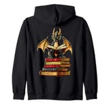 Book Dragon Zip Hoodie