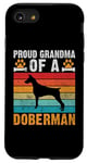 Coque pour iPhone SE (2020) / 7 / 8 Fière grand-mère d'une grand-mère Doberman