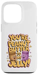 Coque pour iPhone 13 Pro Couples de Saint-Valentin You're the Peanut Butter to My Jelly