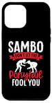 iPhone 12 Pro Max Sambo Girl Female Wrestler Training Sambo Wrestling Case