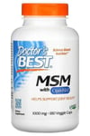 Doctor's Best - MSM with OptiMSM Vegan, 1000mg - 180 vcaps