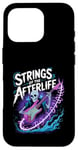 iPhone 16 Pro Strings Of The Afterlife Skeleton Rocker Rock Music Case