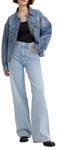 Levi's Women's Ribcage Wide Leg Jeans, Far And Wide, 30W / 34L