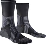 X-Socks Chaussettes Crew pour homme, noir/charbon, 42-44