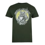 Star Wars - Endor Summer Camp - Official - Mens - T-shirt - Green - S-xxl