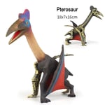 Figurines De Dinosaures Demi-Faces,Modèles De Squelette,Brachiosaure,Tricératops,Ptérosaure,Jouet De Simulation Préhistorique,10 Types - Type M