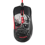 Subsonic - Iron Maiden - Souris de jeu filaire LED Piece Of Mind