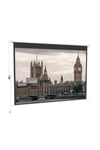 100" Electric Projection Screen With Remote Control