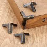 4pcs Retro Furniture Cupboard Cabinet Jewellery Box Corner Cover Protector Guard