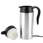 750ml 24V Travel Car Truck Kettle Water Heater Bottle For Tea Coffee Drinking