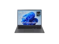 LG gram 17Z90R-G.AA76F - PC portable 17" 1350g, écran IPS QHD+ 16:10, Plateforme Intel Evo i7-1360P, RAM 16Go, SSD 512Go NVMe, Intel Iris Xe, Thunderbolt 4, Windows 11, Clavier AZERTY, Gris