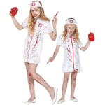 WIDMANN MILANO PARTY FASHION - Costume enfant infirmière zombie, docteur, Halloween, déguisements de carnaval