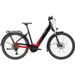 El-Hybrid Cannondale Tesoro Neo X 1 LSTH Röd L 2024