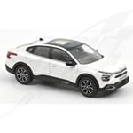 FR- Norev CITROEN é-C4 X 2023 PEARL WHITE 1:43 - NV155480