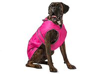 Ancol Muddy Paws Manteau imperméable résistant aux intempéries Rose Taille L (Longueur 50 cm, Tour de poitrail 79 cm)