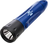 Brennenstuhl Lampe torche LED MISTRAL étanche rechargeable/Lampe de plongée LED rechargeable (420lm, autonomie jusqu'à 9h, portée 270m, étanchéité jusqu'à 80m, IP68, chargeurs et câble USB fournis)