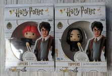 2 Harry Potter Collectible Pencil Toppers Series 1 Serverus Snape & Ron Weasley