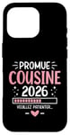 Coque pour iPhone 16 Pro Première Grossesse - Promue Future Cousine en 2026