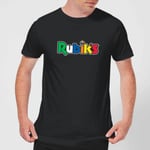 Rubik's Core Logo Men's T-Shirt - Black - 5XL - Noir