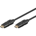 High Speed HDMI kabel med Ethernet 1,5m